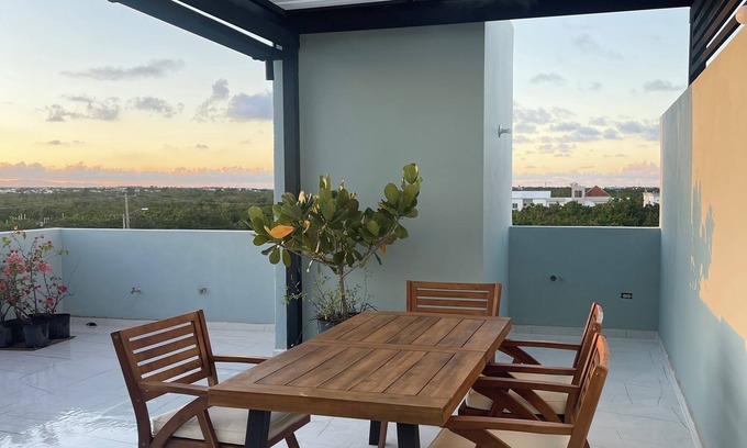 Veron Apartment | Charming 2-bedroom apt penhouse with swinming pool WF AC in enchantg Punta Cana