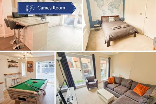 Hull House | Charming 2BR Townhouse with Games Room