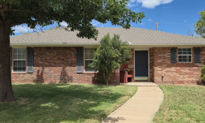 Amarillo House | Charming 3-Bedroom Furnished Home with Office