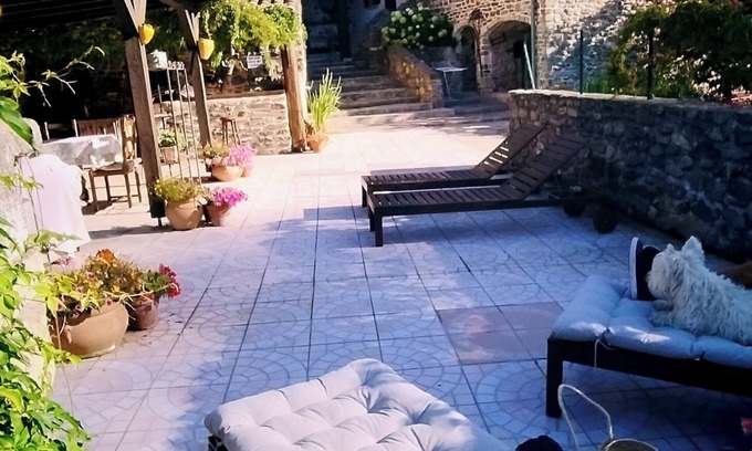 Gagnieres House | Charming 3-bedroom Gite with AC, fitness room in delightful Cevennes