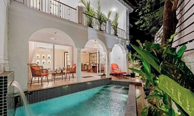 Assagao House | Charming 3-bedroom villa in Assagao with private pool, jacuzzi & a snooker table