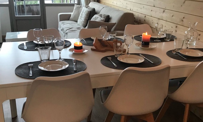 Avoriaz Apartment | Charming apartment (5 to 6 people) 2 large bedrooms/Falaise area