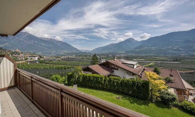 Marlengo Apartment | Charming Apartment I in Residence Margreth with Mountain View, Parking Available; Pets Allowed