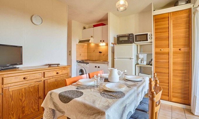Barbotan-les-Thermes Apartment | Charming bright T2 with south balcony and pets allowed
