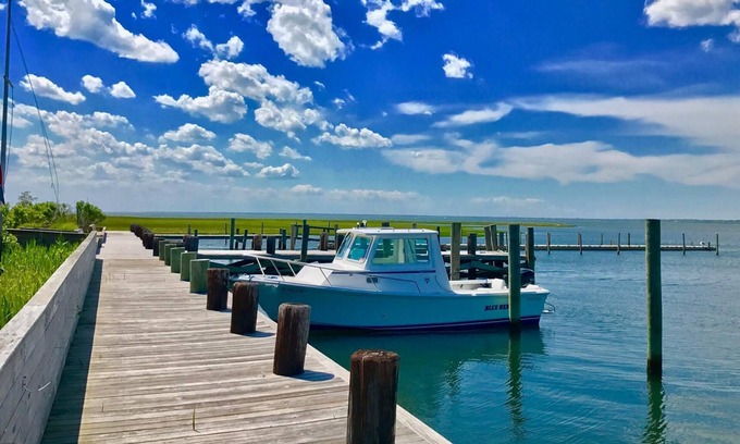 Bellport House | Charming Comfortable Family Getaway with Heated Salt Swimming Pool
