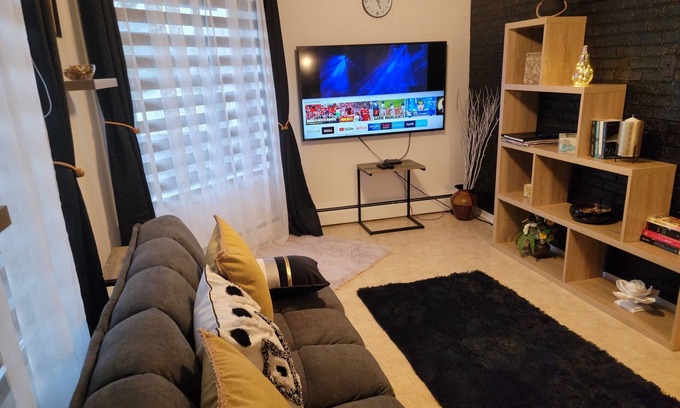 Edmundston Apartment | Charming&comfy apt, close to hwy, wifi, netflix