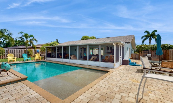 Cypress Lake House | Charming Crystal Lakes Retreat with private pool, fenced yard, and internet