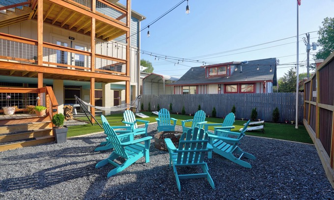 Bryson City Apartment | Charming Downtown Bryson City SkyLoft Apt 1 - Perfect for Couples!