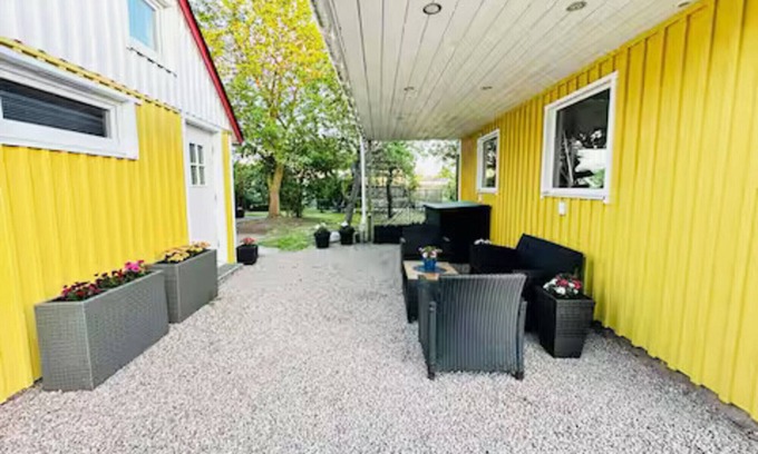 Laholm Ski Chalet | Charming farmhouse for rent in central Laholm - close to nature, town & beach |SE02118