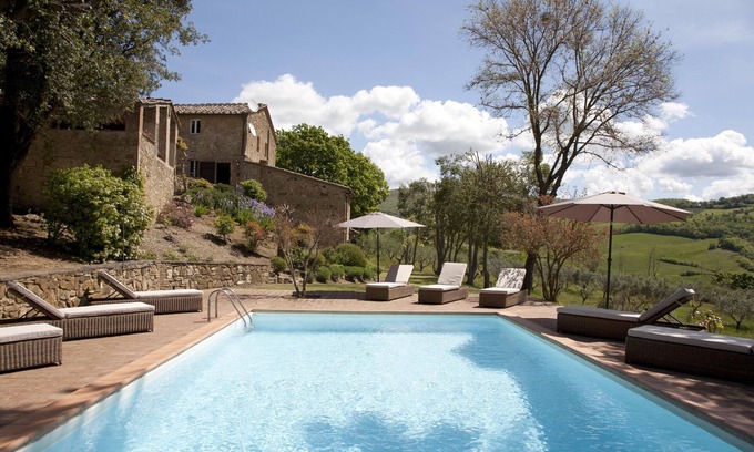 Radicondoli Other | Charming Farmhouse with Pool, Stunning Views & 10 Minute Walk to Village Centre