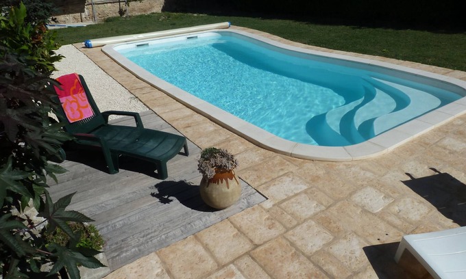Uzes Villa | Charming house and enclosed garden, private pool in the heart of Uzès