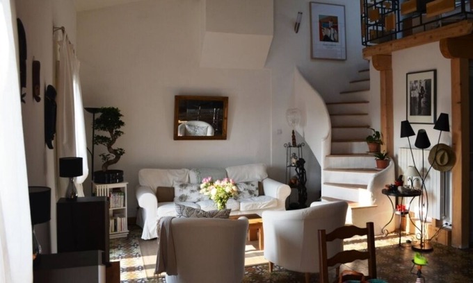 Le Pouget House | Charming house winemaker - Terrace redone in 2015