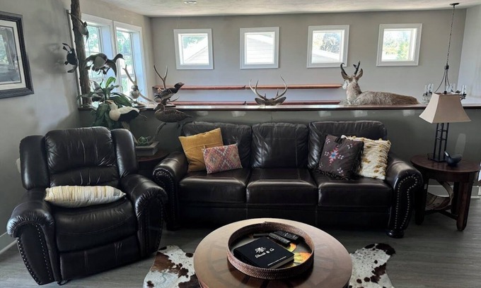 Bayberry House | Charming Lake front 4-bedroom 3 full bath house in lovely with WiFi, Central AC