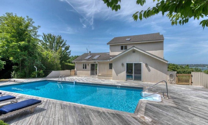 Montauk House | Charming Lakeside home with private pool, skylights, and all the views