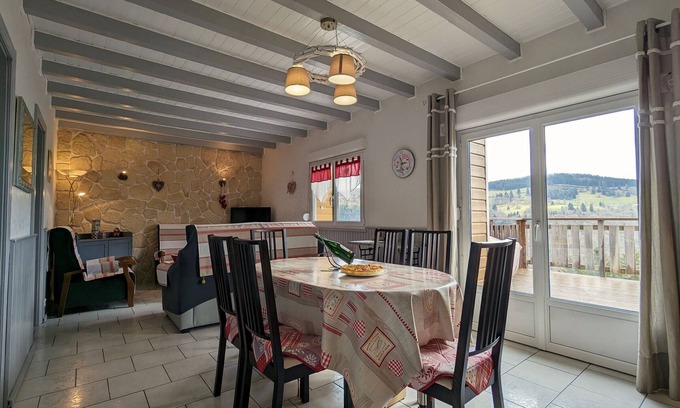 Cornimont Cottage | Charming mountain chalet with terrace and stunning views