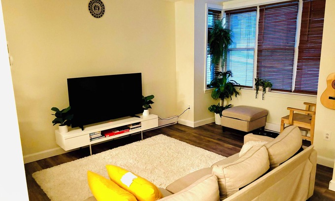 Hyde Square House | Charming room in a 2-bedroom townhome with AC, WiFi in fantastic central Boston