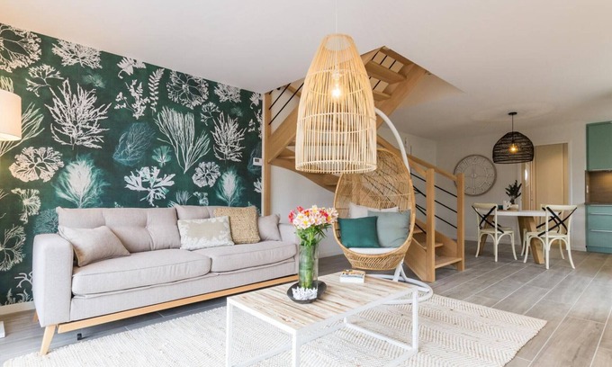 Portbail Cottage | Charming Seaside House, Fully Equipped, 500m to Sandy Beach, Private Garden, 2 Bedrooms