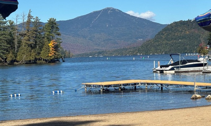 Lake Placid Cabin | Charming spacious 2-bedroom lodge in peaceful Lake Placid with WiFi and Spa