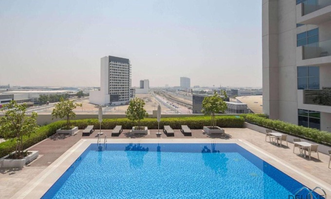 Jebel Ali Apartment | Charming Studio at Azizi Aura Residences, Jebel Ali by Deluxe Holiday Homes
