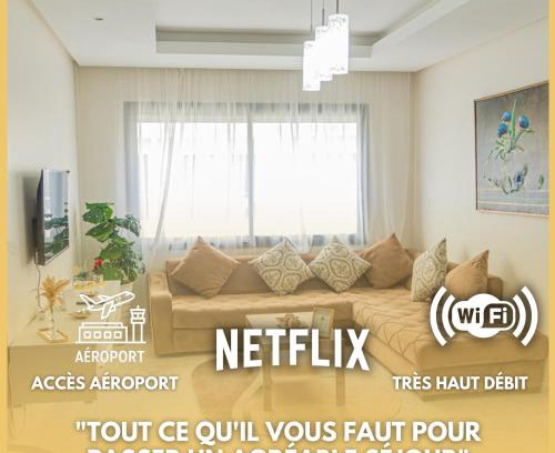 Nouaceur Apartment | Charming Studio Nouacer - 4 min Airport Mohamed V CMN by Viva Stay