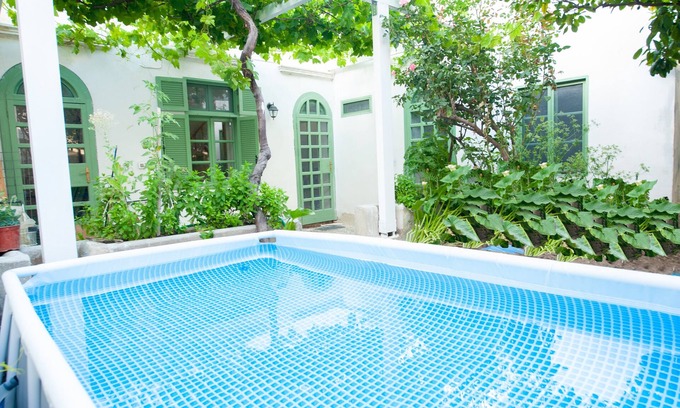 Rhodes Town House | Charming Townhouse With Peaceful Garden