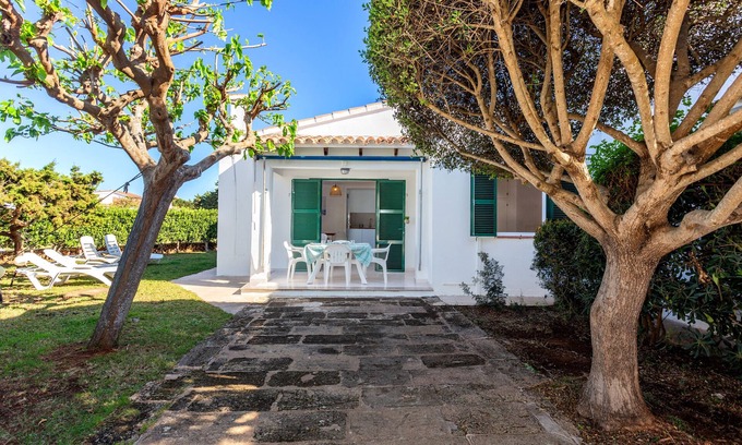 Cap d'Artrutx House | Charming Vacation Home "Villa Goyo" near the Sea with A/C, Wi-Fi, Terrace & Garden