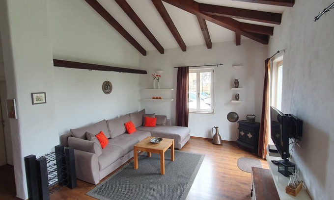 Bale Apartment | Charming vacation home with pool and garden
