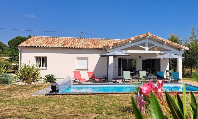 Les Vans House | Charming VILLA with private pool in ARDECHE - La COCALYNE
