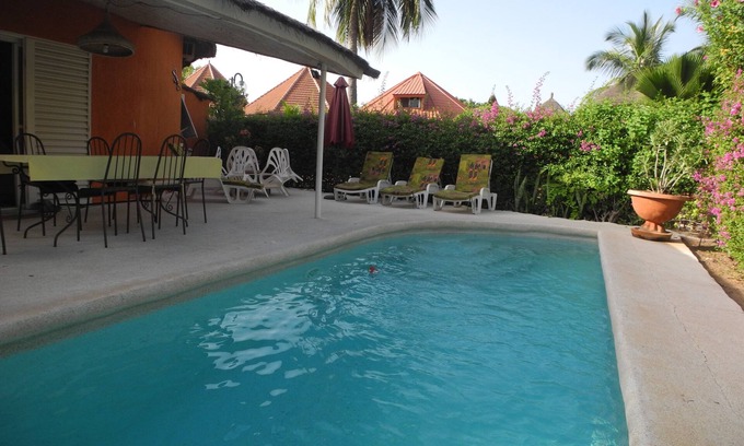 Saly Villa | Charming villa with private pool(resi. Safari) 100m private beach with all comforts