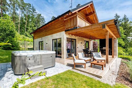 Stribrna Skalice Villa | Chata Kloučka Stříbrná Skalice