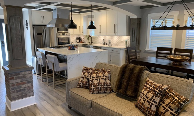 Atlanta House | Château Marchand Custom Home West Midtown Westside Station 1 Mile From Top Golf
