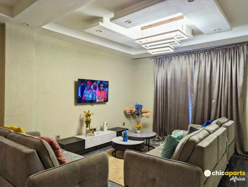 Douala Apartment | Chic apart with parking near the airport