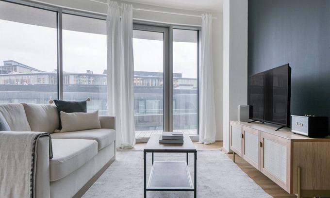 Favoriten Apartment | Chic Favoriten 1BR w/Gym & Lounge, walk to Hauptbahnhof, by Blueground