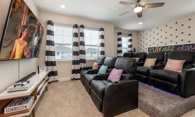 Florida Central Atlantic Coast House | Chic Stylish Villa with Games Room at Encore