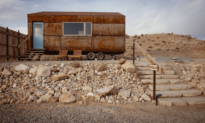 Fremont County Apartment | Cholla Tiny Home - Soaking Included