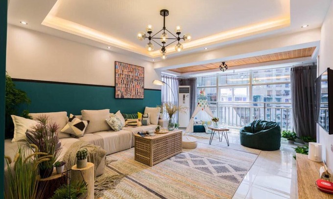 Jeifangbei Central Business District Apartment | Chongqing Yuzhong·Hongya Cave· Locals Apartment 00170140