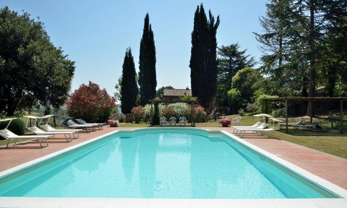 Civita di Bagnoregio Villa | Civita di Bagnoregio Villa Sleeps 14 Pool WiFi