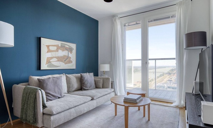 Vienna Apartment | Clean Leopoldstadt 1BR w/Balcony, nr Bus & Groceries, by Blueground