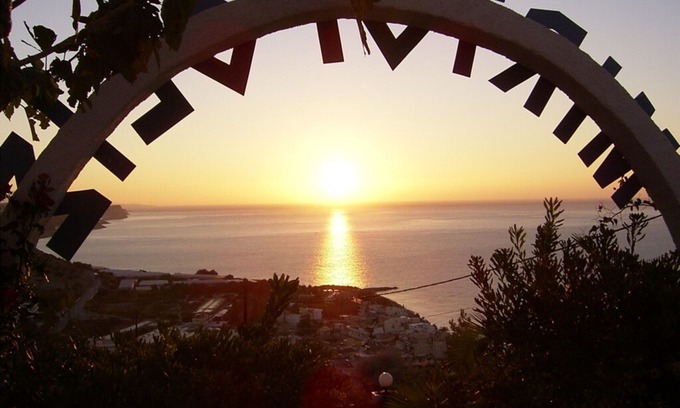 Myrtos House | Close to the beach, detached house with large garden and fantastic sea views
