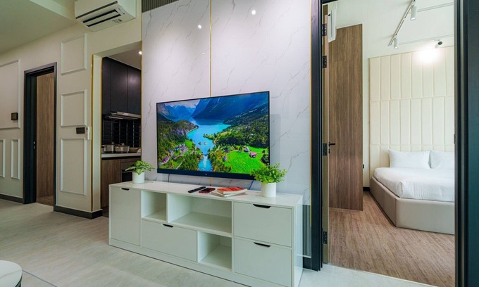 Ho Chi Minh City Apartment | Clover Luxury Apt D4 2br2wc River view high-end amenities