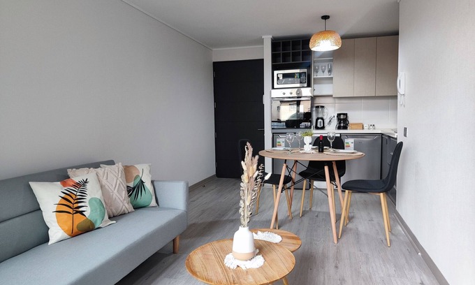 Downtown Santiago Condo | Co-work, Gym, 24-hour Security, and water vending machine