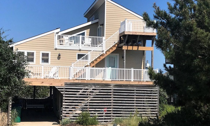 Carolina Dunes Cottage | Coastal Living at its Best. Great Beach and Sound Access