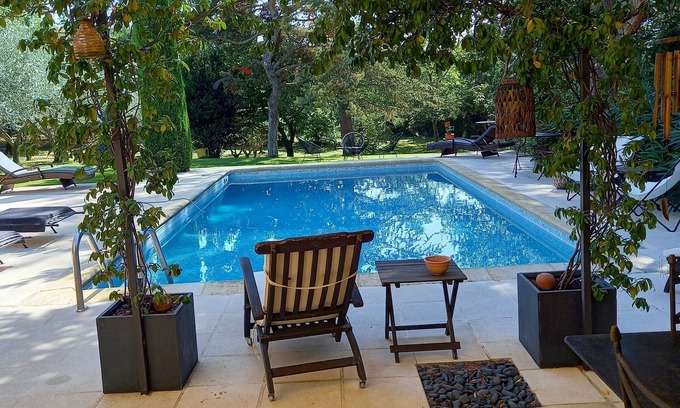 Saint-Marcellin-les-Vaison Apartment | Cocon zen Dans un Oasis de Verdure
