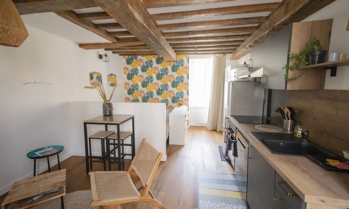 Saint-Malo Apartment | Cocoon malouin, 2 min Beach, 27 m², Wifi, Parking