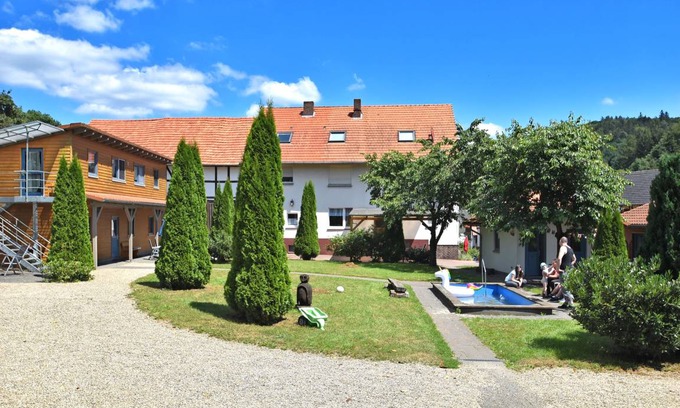 Bad Wildungen House | Combined group accommodation on a farm bordering on the Kellerwaldsteig