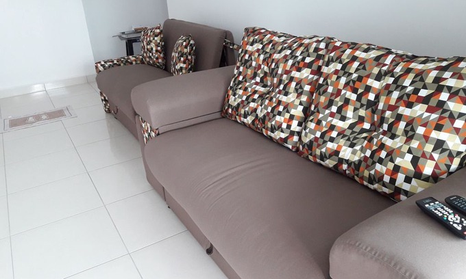 Mirim Apartment | Come and enjoy the best of Praia Grande, in Vila Mirim, rest looking at the sea