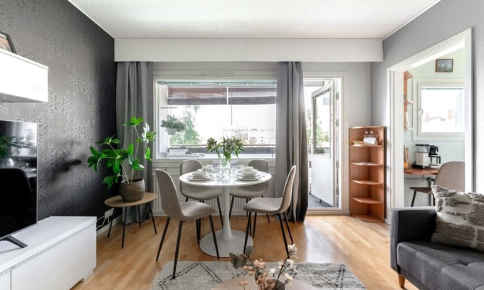 Tampere Condo | Come in! "Tammela" 1bd Best location - 5 Guests!