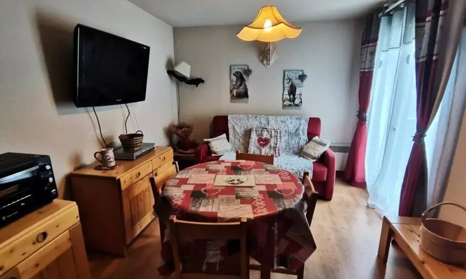 Reallon Apartment | Comete Residence - T2 well exposed and well equipped for 6 people in Réallon