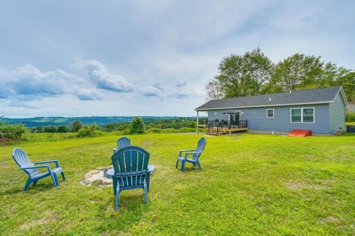 Lairdsville House | Comfortable Muncy Home with Serene Views!