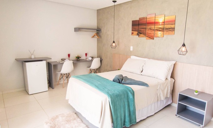 Praia do Frances Apartment | Comfortable|Studio Maré Suites - Praia do Francês | With Redário